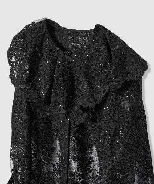 allureville / アルアバイル シャツ・ブラウス | 【LOULOU WILLOUGHBY】チュール刺繍ブラウス | 詳細7