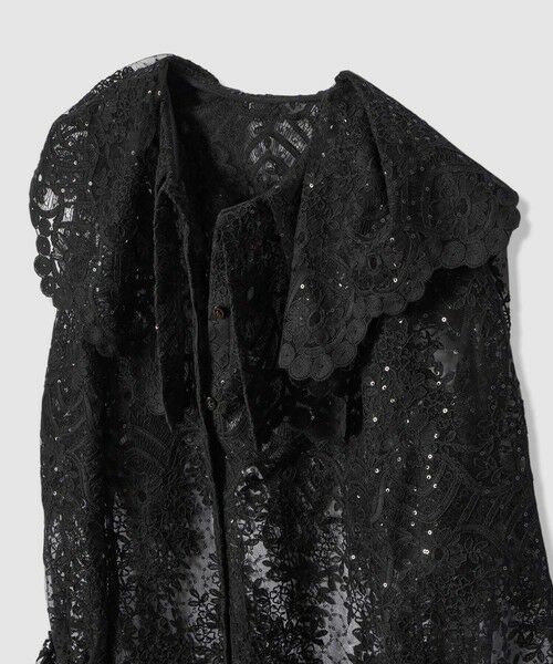 allureville / アルアバイル シャツ・ブラウス | 【LOULOU WILLOUGHBY】チュール刺繍ブラウス | 詳細8