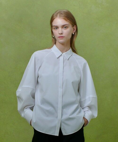 allureville / アルアバイル シャツ・ブラウス | 【LOULOU WILLOUGHBY】キリカエボリュームシャツ | 詳細6