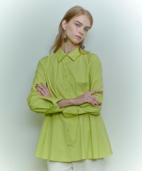 allureville / アルアバイル シャツ・ブラウス | 【LOULOU WILLOUGHBY】タックシェイプシャツ | 詳細1