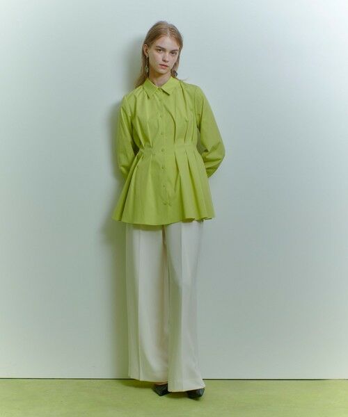 allureville / アルアバイル シャツ・ブラウス | 【LOULOU WILLOUGHBY】タックシェイプシャツ | 詳細5
