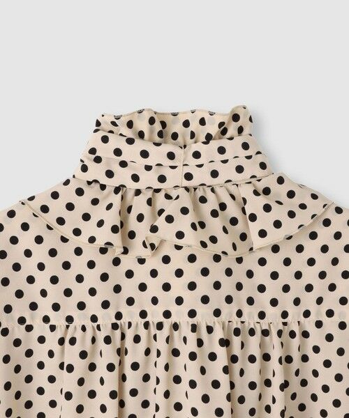 allureville / アルアバイル その他トップス | ◇【LOULOU WILLOUGHBY】デシンドットフリルボウタイブラウス | 詳細5