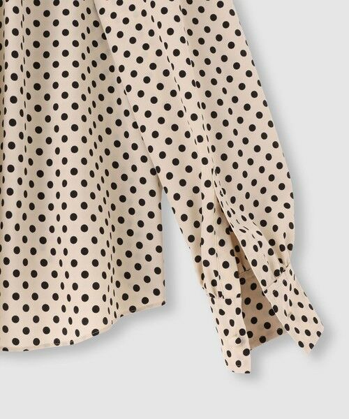 allureville / アルアバイル その他トップス | ◇【LOULOU WILLOUGHBY】デシンドットフリルボウタイブラウス | 詳細7