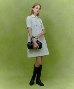 allureville / アルアバイル ロング・マキシ丈ワンピース | 【LOULOU WILLOUGHBY】ニットツィードワンピース