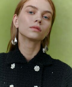 allureville / アルアバイル ロング・マキシ丈ワンピース | 【LOULOU WILLOUGHBY】ニットツィードワンピース