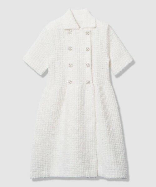 allureville / アルアバイル ロング・マキシ丈ワンピース | 【LOULOU WILLOUGHBY】ニットツィードワンピース | 詳細6