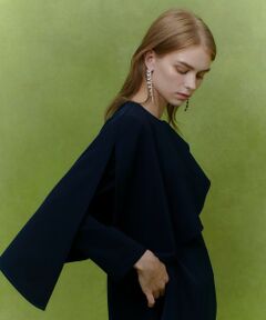 allureville / アルアバイル ロング・マキシ丈ワンピース | 【LOULOU WILLOUGHBY】2WAYケープワンピース