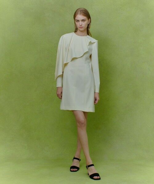 allureville / アルアバイル ロング・マキシ丈ワンピース | 【LOULOU WILLOUGHBY】2WAYケープワンピース | 詳細1