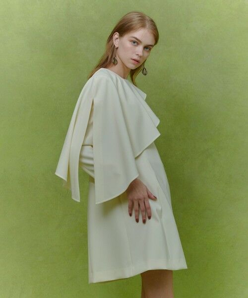 allureville / アルアバイル ロング・マキシ丈ワンピース | 【LOULOU WILLOUGHBY】2WAYケープワンピース | 詳細4