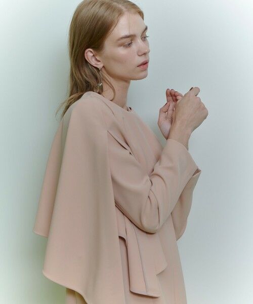 allureville / アルアバイル ロング・マキシ丈ワンピース | 【LOULOU WILLOUGHBY】2WAYケープワンピース | 詳細13