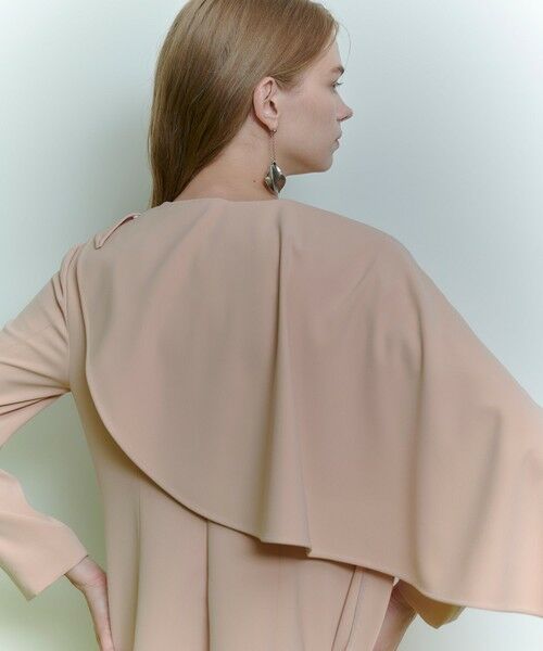 allureville / アルアバイル ロング・マキシ丈ワンピース | 【LOULOU WILLOUGHBY】2WAYケープワンピース | 詳細14