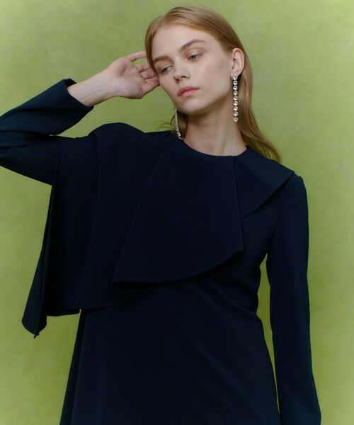 allureville / アルアバイル ロング・マキシ丈ワンピース | 【LOULOU WILLOUGHBY】2WAYケープワンピース | 詳細22