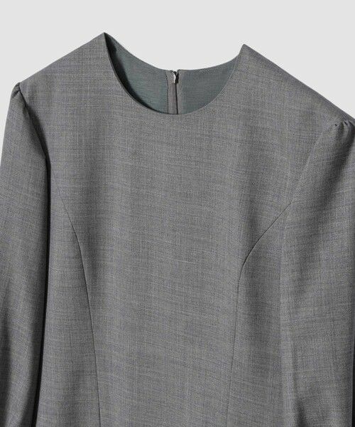 allureville / アルアバイル ロング・マキシ丈ワンピース | 【LOULOU WILLOUGHBY】ウールトロローウエストワンピース | 詳細9