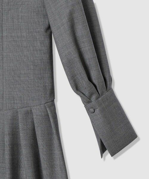 allureville / アルアバイル ロング・マキシ丈ワンピース | 【LOULOU WILLOUGHBY】ウールトロローウエストワンピース | 詳細10