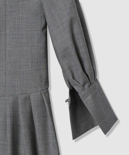 allureville / アルアバイル ロング・マキシ丈ワンピース | 【LOULOU WILLOUGHBY】ウールトロローウエストワンピース | 詳細11