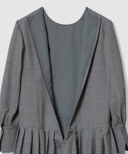 allureville / アルアバイル ロング・マキシ丈ワンピース | 【LOULOU WILLOUGHBY】ウールトロローウエストワンピース | 詳細13