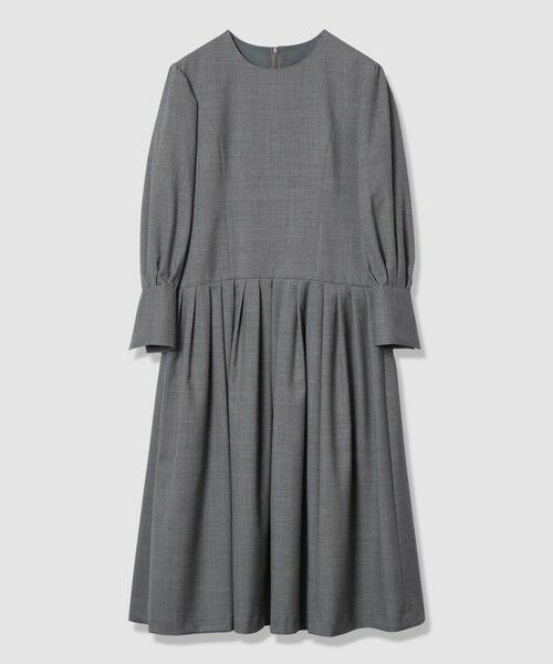 allureville / アルアバイル ロング・マキシ丈ワンピース | 【LOULOU WILLOUGHBY】ウールトロローウエストワンピース | 詳細7