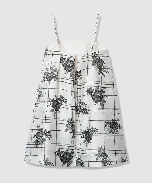 allureville / アルアバイル ミニ丈・ひざ丈ワンピース | 【LOULOU WILLOUGHBY】SILK COフラワーチェックワンピース | 詳細13