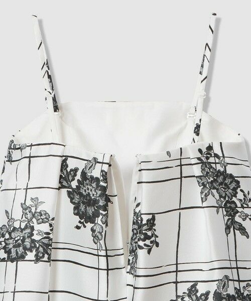 allureville / アルアバイル ミニ丈・ひざ丈ワンピース | 【LOULOU WILLOUGHBY】SILK COフラワーチェックワンピース | 詳細15