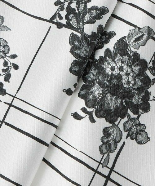 allureville / アルアバイル ミニ丈・ひざ丈ワンピース | 【LOULOU WILLOUGHBY】SILK COフラワーチェックワンピース | 詳細17