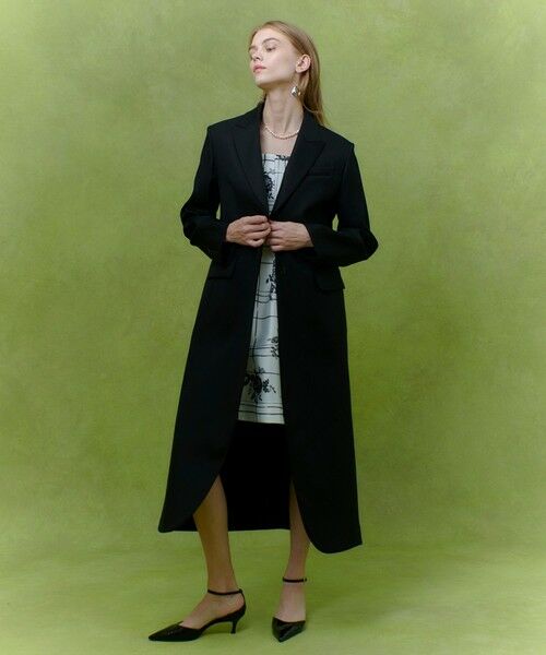 allureville / アルアバイル ミニ丈・ひざ丈ワンピース | 【LOULOU WILLOUGHBY】SILK COフラワーチェックワンピース | 詳細7