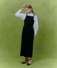 allureville / アルアバイル ロング・マキシ丈ワンピース | 【LOULOU WILLOUGHBY】ビジュージャンパースカート