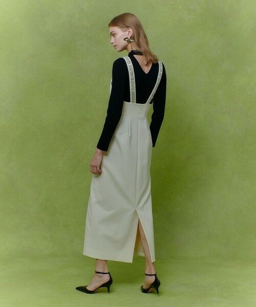 allureville / アルアバイル ロング・マキシ丈ワンピース | 【LOULOU WILLOUGHBY】ビジュージャンパースカート | 詳細3