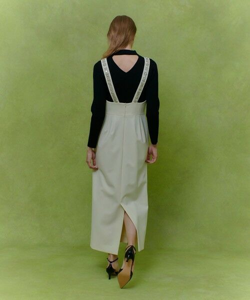 allureville / アルアバイル ロング・マキシ丈ワンピース | 【LOULOU WILLOUGHBY】ビジュージャンパースカート | 詳細4