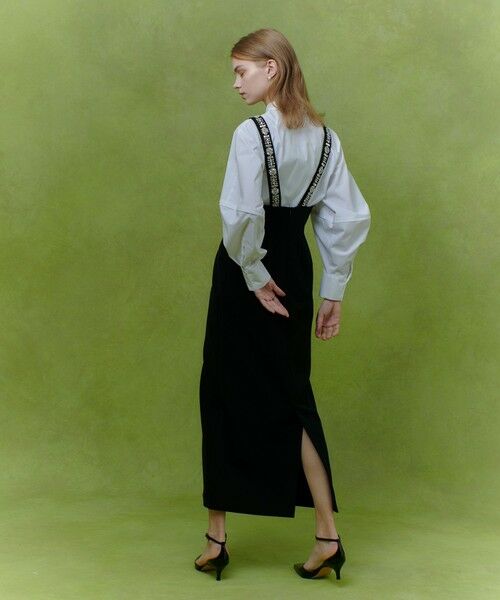 allureville / アルアバイル ロング・マキシ丈ワンピース | 【LOULOU WILLOUGHBY】ビジュージャンパースカート | 詳細11