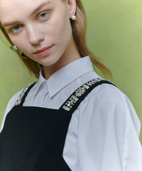 allureville / アルアバイル ロング・マキシ丈ワンピース | 【LOULOU WILLOUGHBY】ビジュージャンパースカート | 詳細13