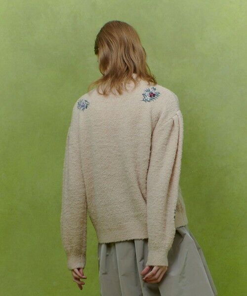 allureville / アルアバイル カーディガン・ボレロ | 【LOULOU WILLOUGHBY】フラワーズエンブロイダリーカーディガン | 詳細5