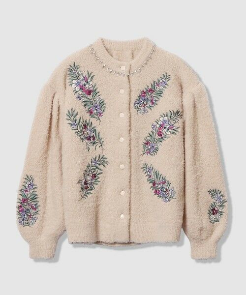 allureville / アルアバイル カーディガン・ボレロ | 【LOULOU WILLOUGHBY】フラワーズエンブロイダリーカーディガン | 詳細7