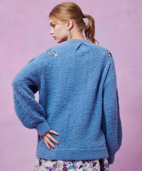 allureville / アルアバイル カーディガン・ボレロ | 【LOULOU WILLOUGHBY】フラワーズエンブロイダリーカーディガン | 詳細12