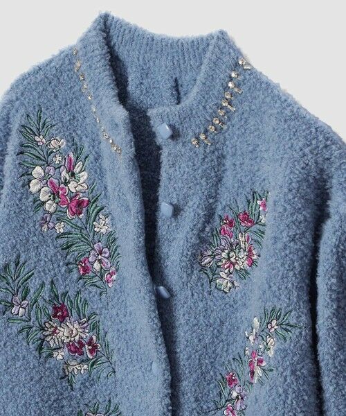 allureville / アルアバイル カーディガン・ボレロ | 【LOULOU WILLOUGHBY】フラワーズエンブロイダリーカーディガン | 詳細14