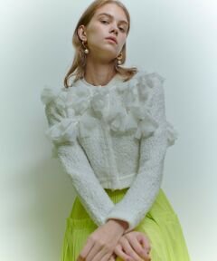 allureville / アルアバイル カーディガン・ボレロ | 【LOULOU WILLOUGHBY】ペタルパピヨンカーディガン