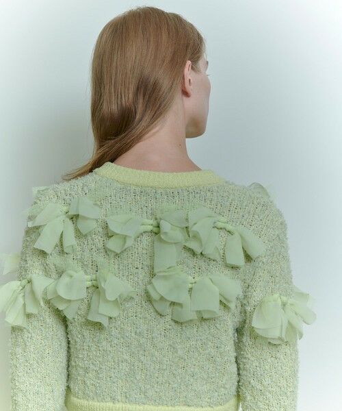 allureville / アルアバイル カーディガン・ボレロ | 【LOULOU WILLOUGHBY】ペタルパピヨンカーディガン | 詳細13