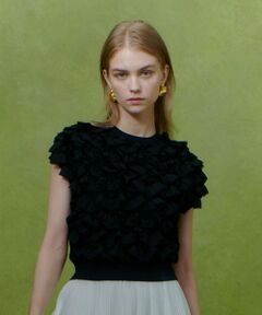 allureville / アルアバイル ニット・セーター | 【LOULOU WILLOUGHBY】ペタルパピヨンプルオーバー