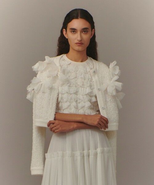 allureville / アルアバイル ニット・セーター | 【LOULOU WILLOUGHBY】ペタルパピヨンプルオーバー | 詳細1