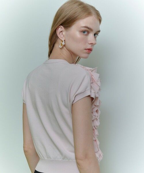 allureville / アルアバイル ニット・セーター | 【LOULOU WILLOUGHBY】ペタルパピヨンプルオーバー | 詳細14