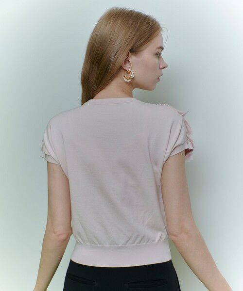 allureville / アルアバイル ニット・セーター | 【LOULOU WILLOUGHBY】ペタルパピヨンプルオーバー | 詳細15