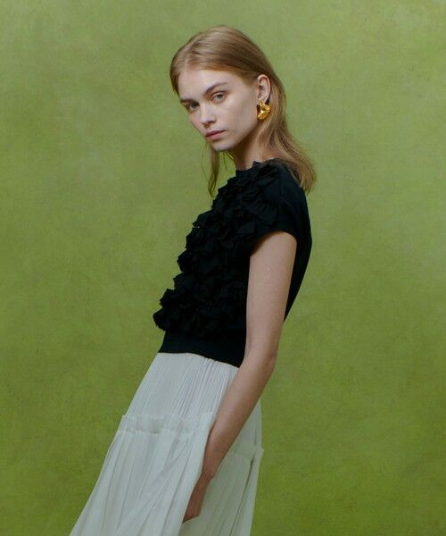 allureville / アルアバイル ニット・セーター | 【LOULOU WILLOUGHBY】ペタルパピヨンプルオーバー | 詳細21