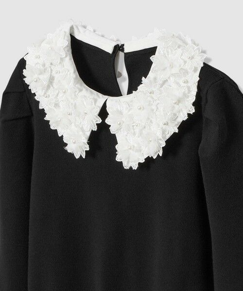 allureville / アルアバイル ニット・セーター | 【LOULOU WILLOUGHBY】フラワー衿付プルオーバー | 詳細21