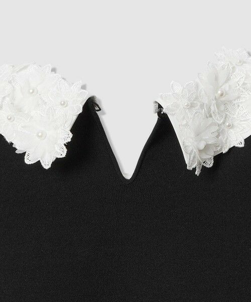 allureville / アルアバイル ニット・セーター | 【LOULOU WILLOUGHBY】フラワー衿付プルオーバー | 詳細24