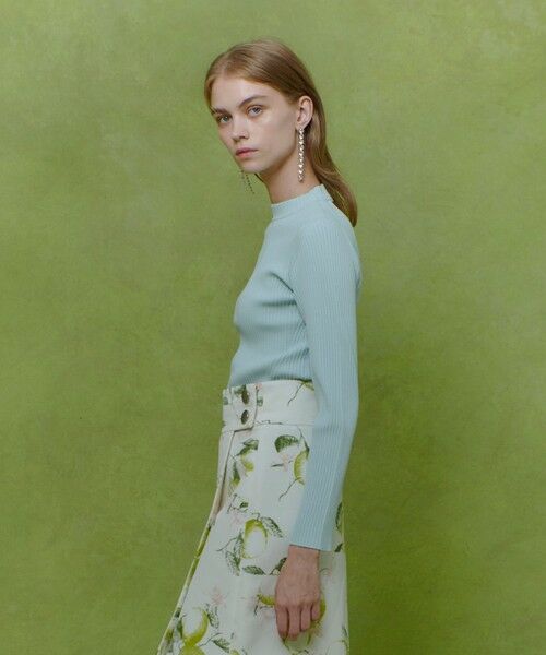 allureville / アルアバイル ニット・セーター | 【LOULOU WILLOUGHBY】ホルターバックＶプルオーバー | 詳細20