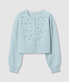 allureville / アルアバイル カーディガン・ボレロ | 【LOULOU WILLOUGHBY】CHERRYビジューカーディガン