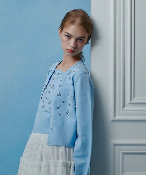 allureville / アルアバイル カーディガン・ボレロ | 【LOULOU WILLOUGHBY】CHERRYビジューカーディガン | 詳細10