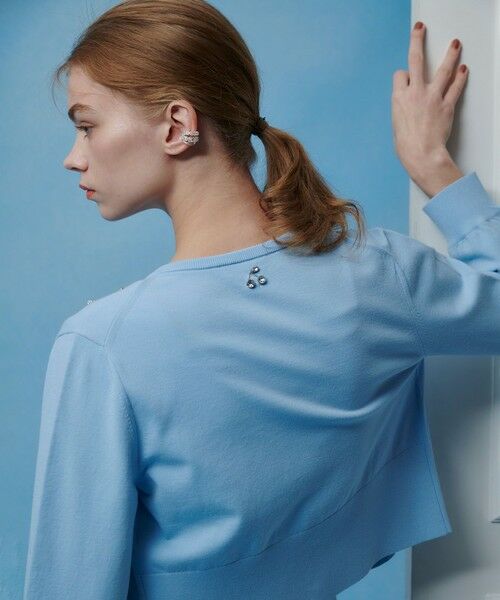 allureville / アルアバイル カーディガン・ボレロ | 【LOULOU WILLOUGHBY】CHERRYビジューカーディガン | 詳細11