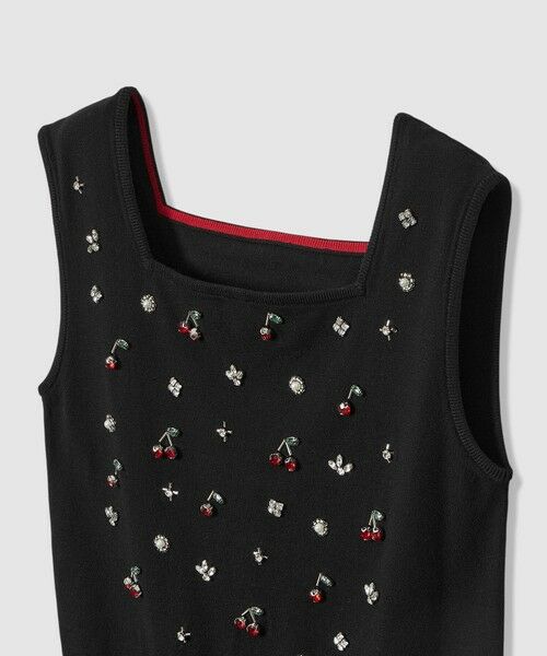 allureville / アルアバイル ニット・セーター | 【LOULOU WILLOUGHBY】CHERRYビジュータンク | 詳細14