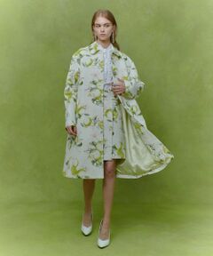 allureville / アルアバイル ダッフルコート | 【LOULOU WILLOUGHBY】RATTIレモン柄ステンカラーコート