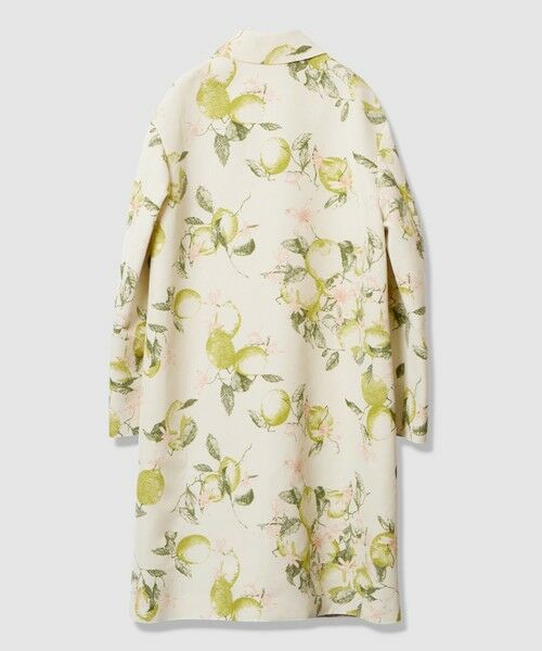 allureville / アルアバイル ダッフルコート | 【LOULOU WILLOUGHBY】RATTIレモン柄ステンカラーコート | 詳細10